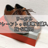 リーガルのプレーントゥの革靴を購入！ BR-50WRCJ